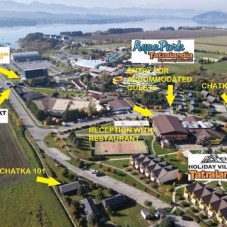 Chatky 101 A 411 Tatralandia Lipótszentmiklós Kültér fotó